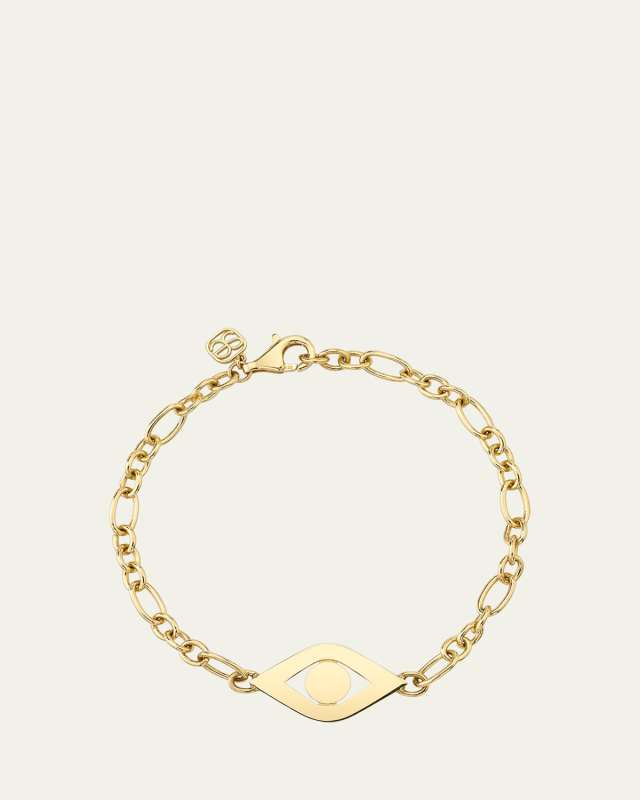 Extra-Large Evil Eye Link Bracelet